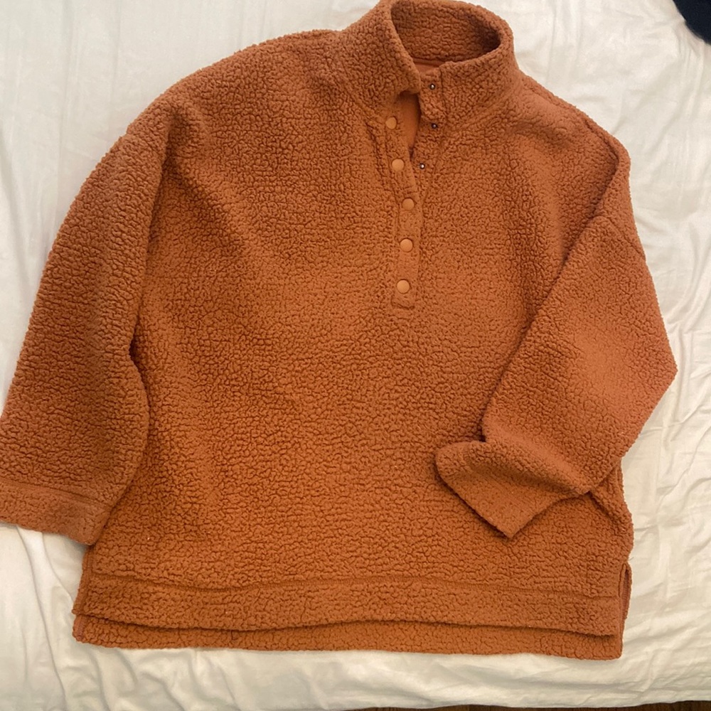 Aerie Sherpa Pullover Xl